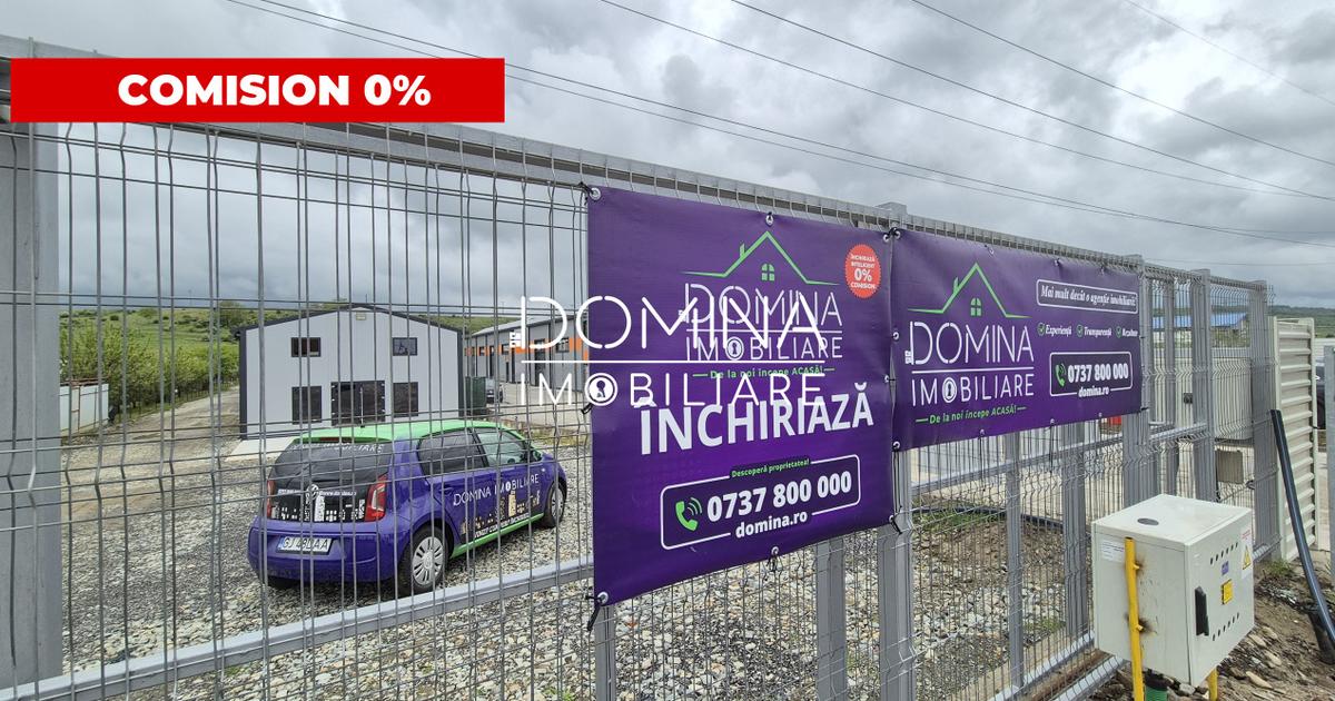 Închiriere Hală industrială NOUĂ, situată în Târgu Jiu, strada Merilor