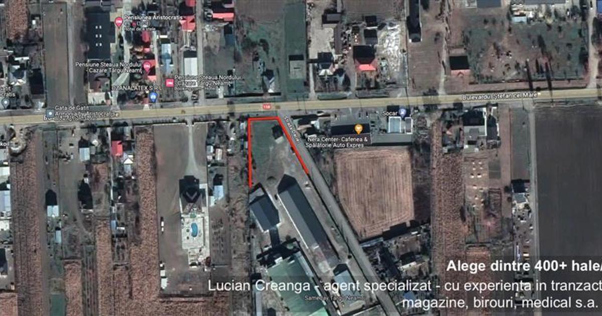 Teren depozitare, showroom, de la 200mp la 2000mp, zona Lukoil, Socar