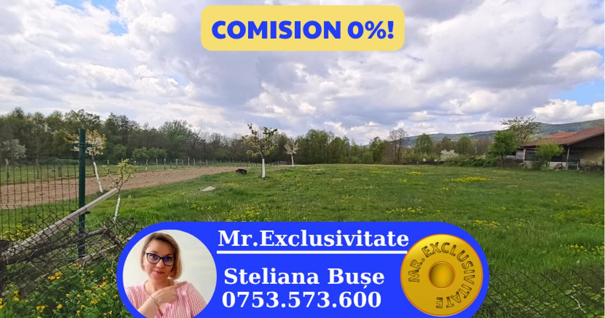 Teren mixt de vânzare Crasna Gorj, aproape de Rânca– 19.209 mp