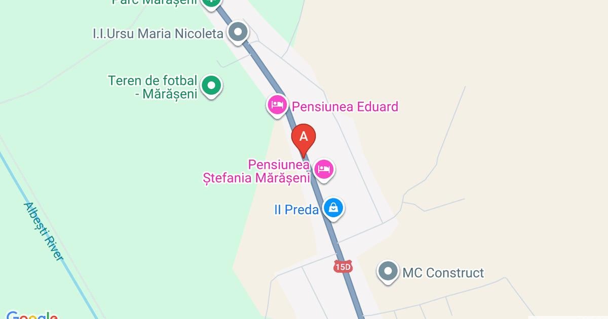 Teren Construcții intravilan de 1015 mp, în Mărășeni