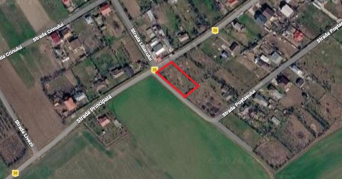 Teren Construcții intravilan de 928 mp, în Popești