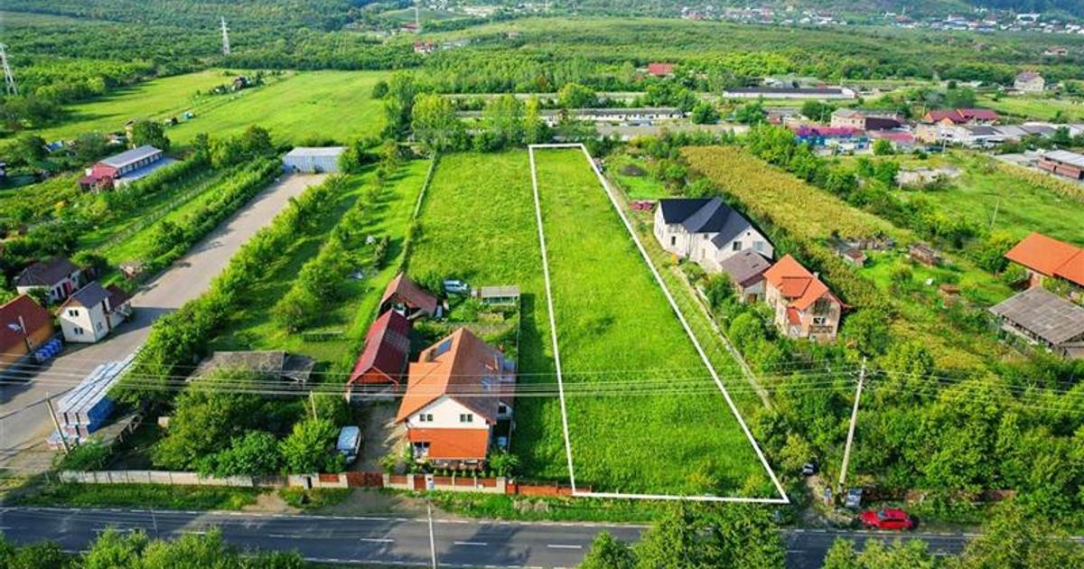 Teren intravilan, pe  3.800 mp, cu vedere frumoasa, Sfantu Gheorghe
