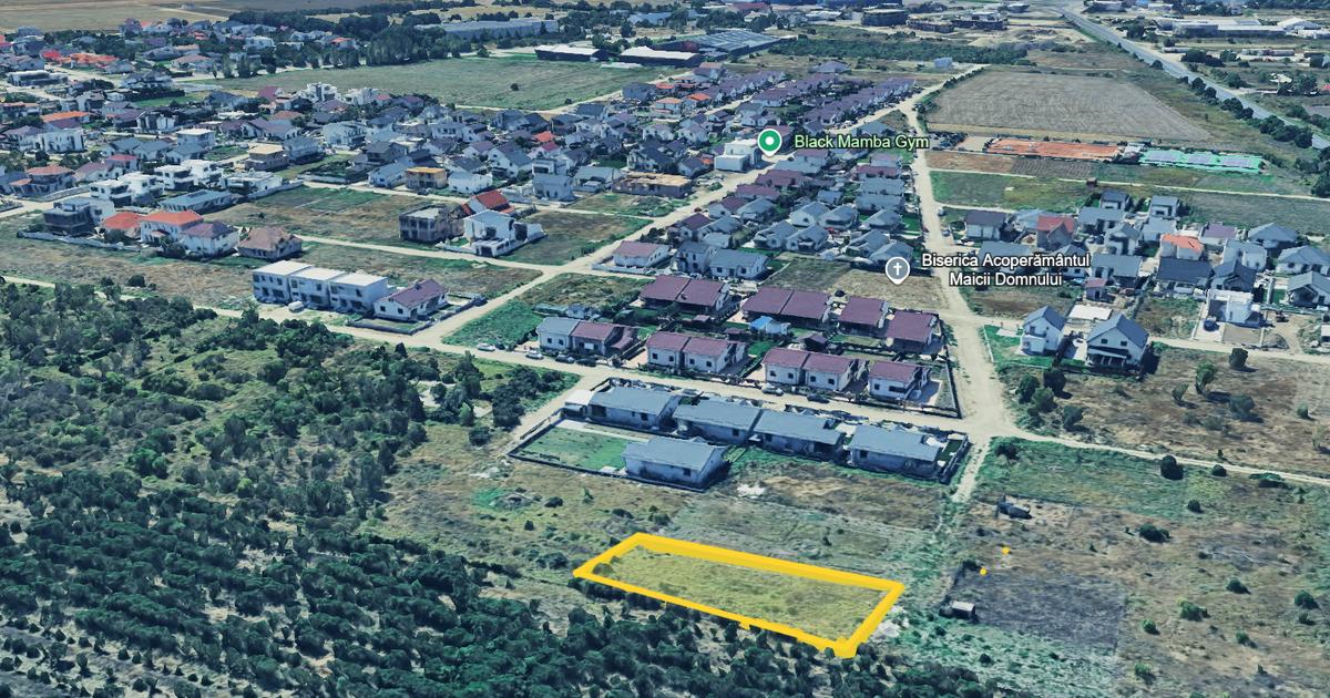 Teren intravilan de 800 mp, în zona Nord, Focșani