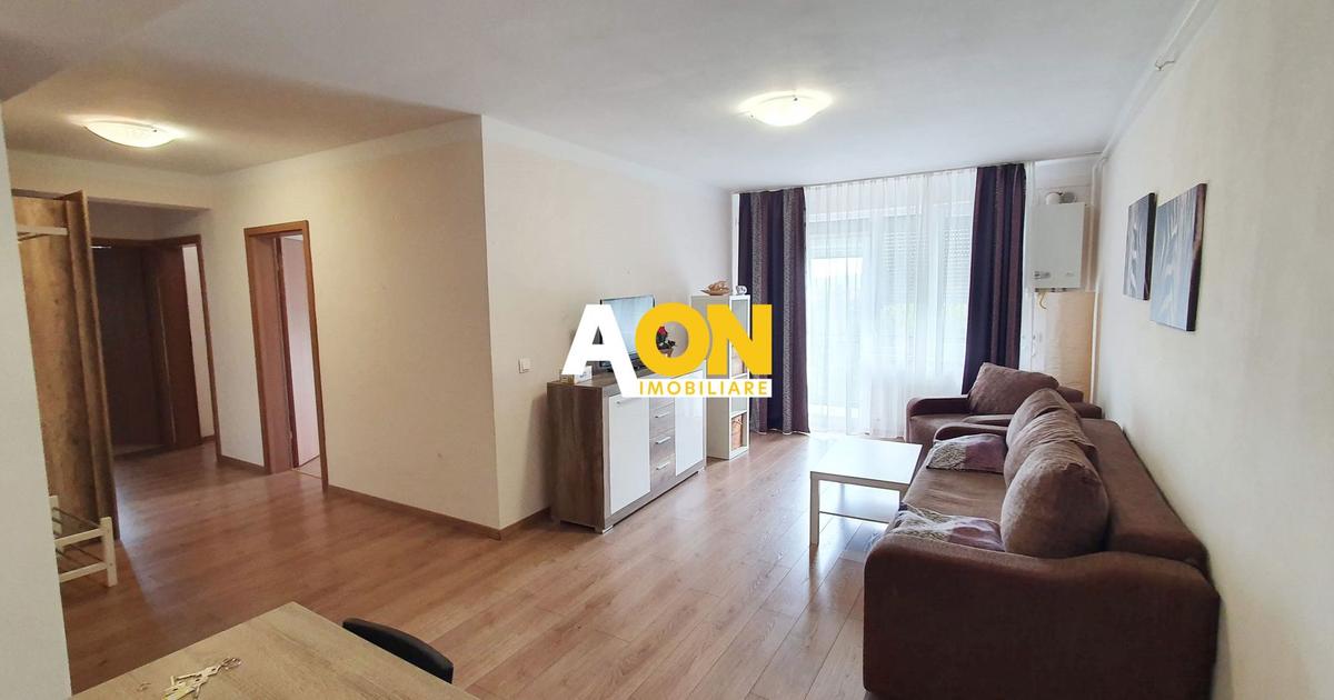 Apartament 3 camere, mobilat, utilat, 66 mp utili, bloc nou, Orhideea