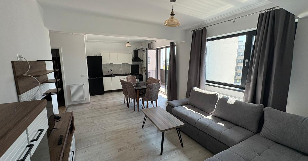 Apartament de inchiriat - 2 camere - bloc nou - prima inchiriere