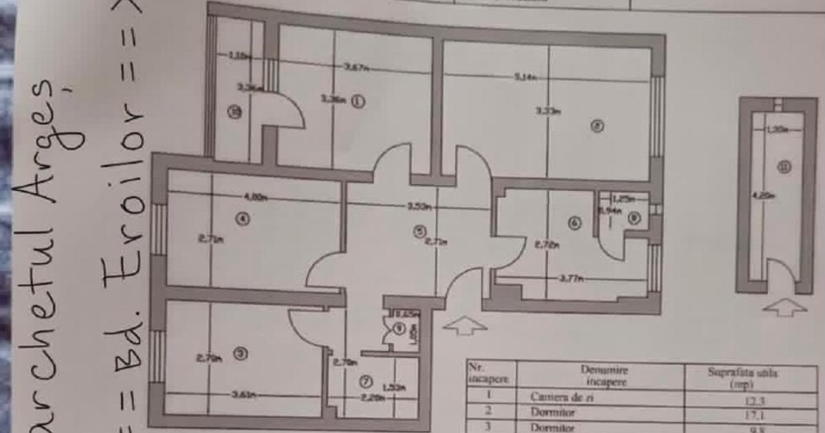 Închiriez spațiu pt. clinici, cabinete și birouri - ap. 4 cam,parter,Bd. Eroilor