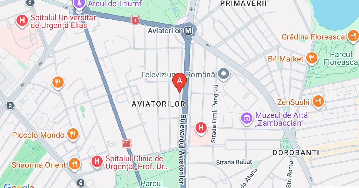 Stradal Bulevardul Aviatorilor 37 / Mobilat / Proaspat renovat / Garaj