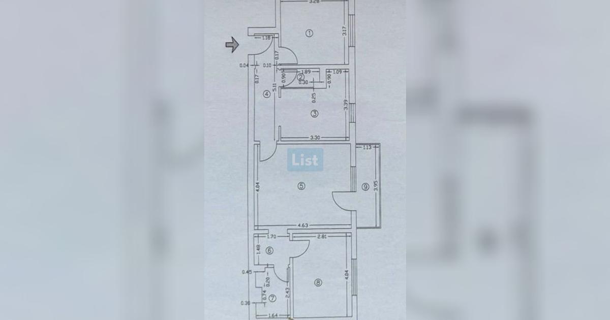 Apartament 3 camere, et. 1, str. Crișan