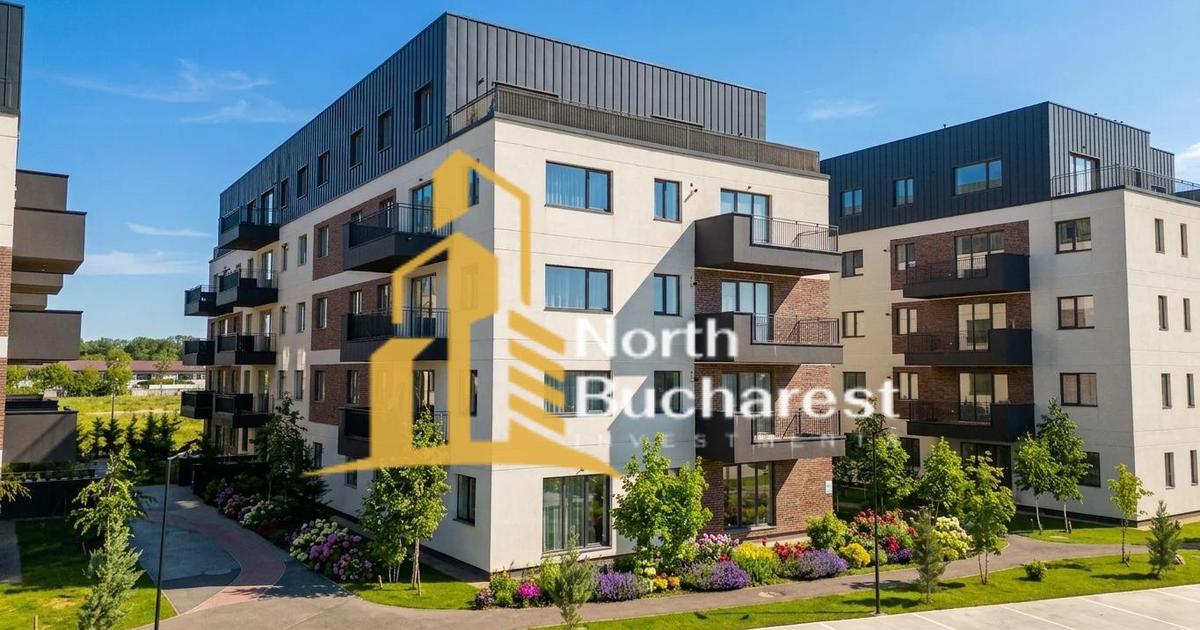 2 camere cu balcon, etaj 1, compartimentare eficientă - Padurea Baneasa