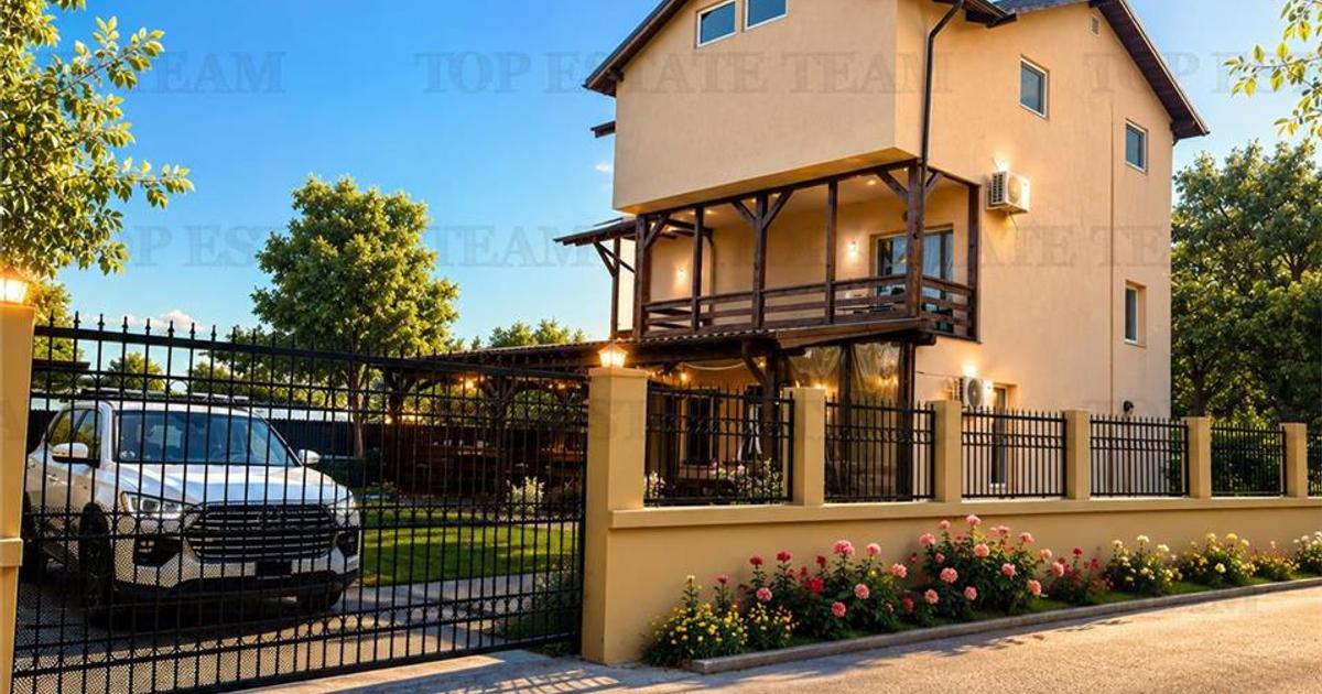FOR RENT Casa individuala mobilata si utilata 5 camere | 520 mp teren /Langa pad