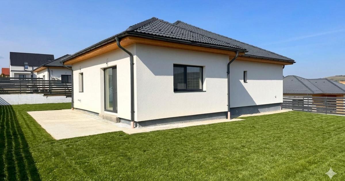 Casa in Corusu: design premium, teren generos 725mp