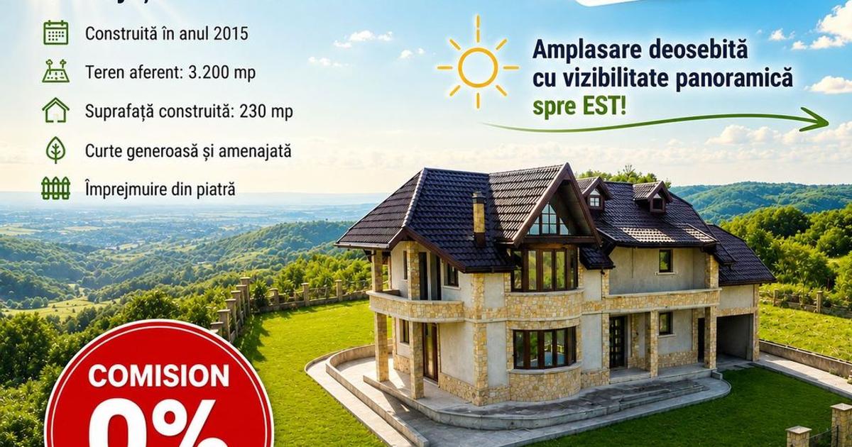 Casă spațioasă cu teren generos de 3.200 mp, VASLUI - MÎNJEȘTI;