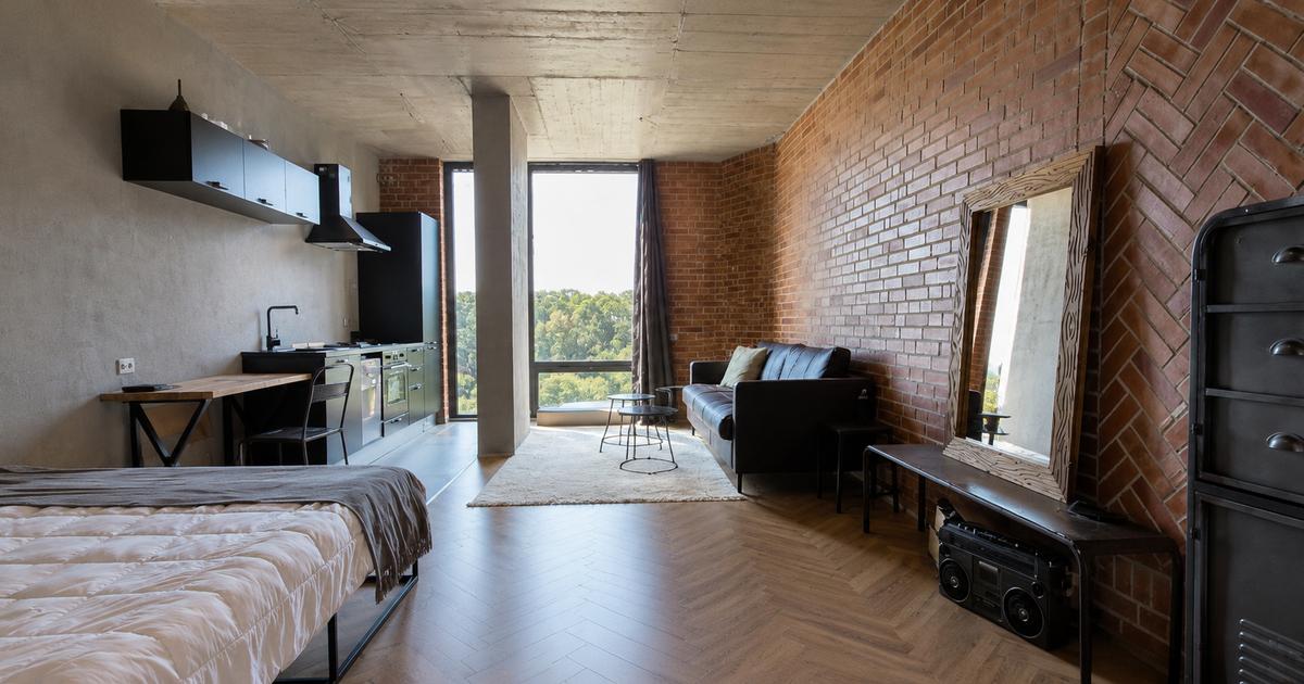 Studio Loft premium | 40 mp | Vedere către pădure | Lift | Parcare | Mogoșoaia