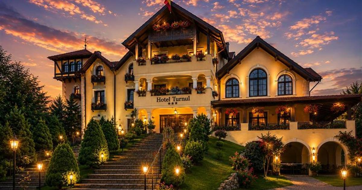 Resort montan cu: restaurant, wellness, 4.300mp teren, 5 min de Castelul Bran