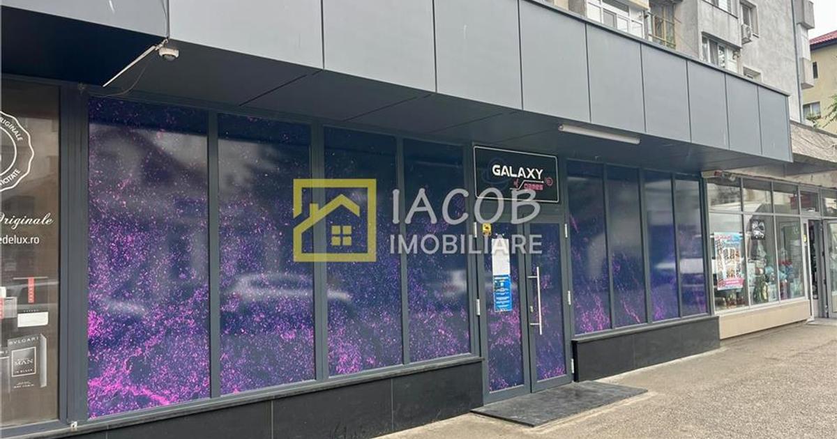 Spatiu comercial 130 mp, de inchiriat, strada Pictor Th. Aman , Bacau