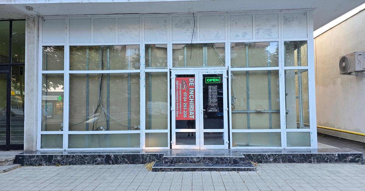Inchiriez spatiu comercial in Deva, zona Decebal (Casa de Pensii, Lido)