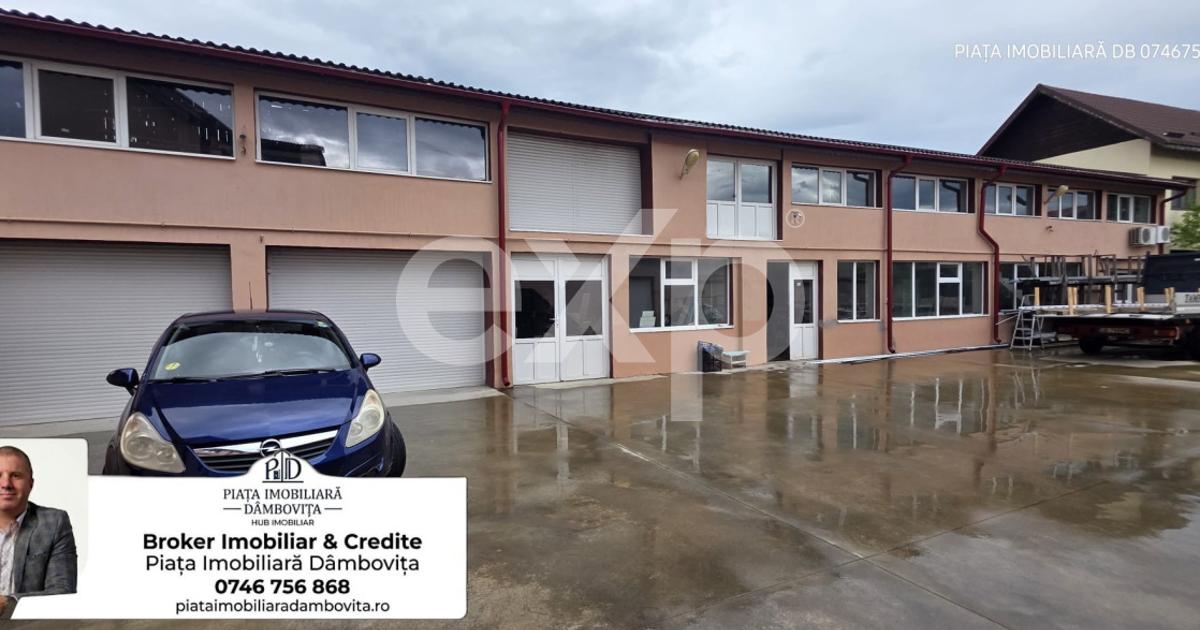 Complex Comercial și Industrial Clasa A – 781 mp Utili, Acces TIR, Stradal