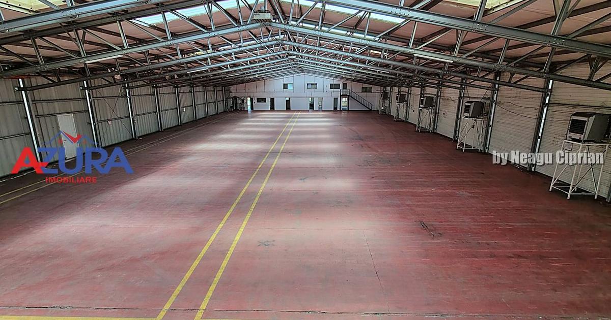 Hala industrială– 1.800 mp + birouri 400 mp | DN73, Maracineni