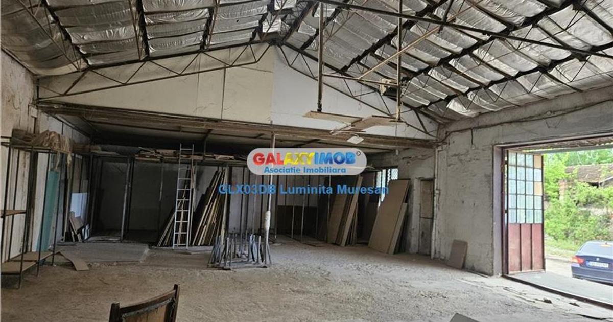 Inchiriere hala + birou 120mp Targoviste Zona Industriala