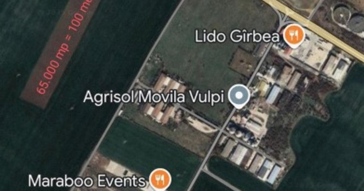 Teren strategic 65.000 mp cu 100 m la DN1 - la 4,4 km de Ploiesti SShopping City