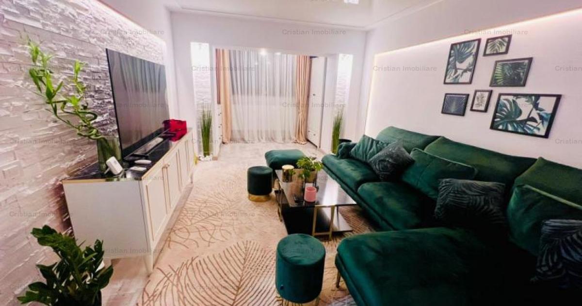 SUPERB Inchiriere 3 camere confort 1 Plantelor parter