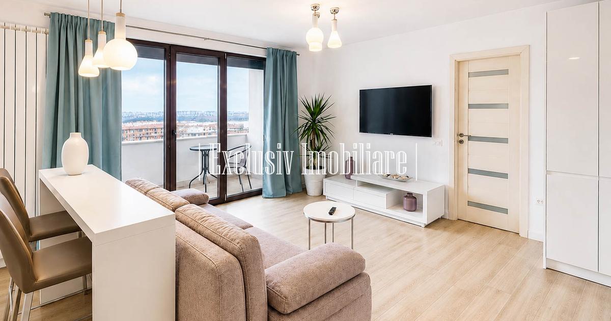 Vedere la Lac! Apartament cu 2 bai - Plaja Reyna - Parcare Privata Acoperita