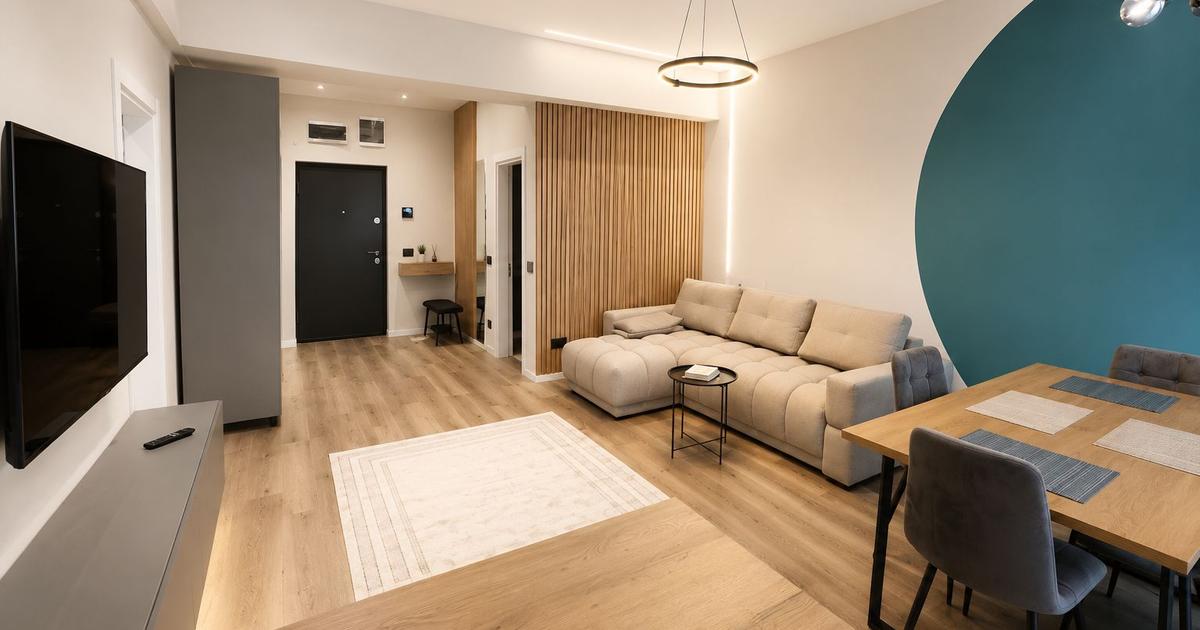 Apartament 2 camere ULTRALUX de închiriat – Aviatorii Residence | Vedere lac
