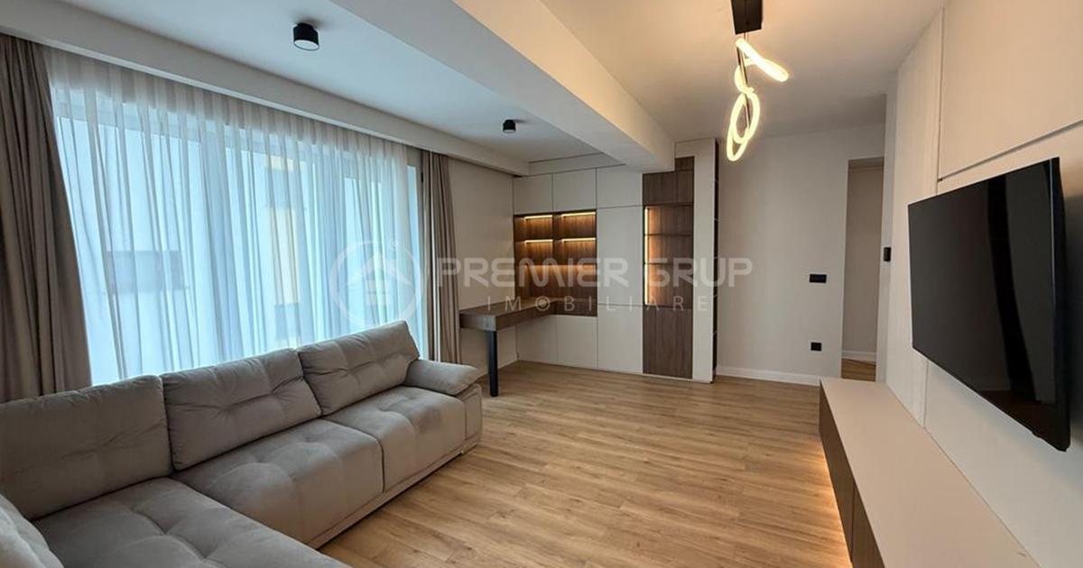 TOTUL NOU! Apartament 2 camere 62mp modern, PALAS, CT, AC,  mobilat, parcare