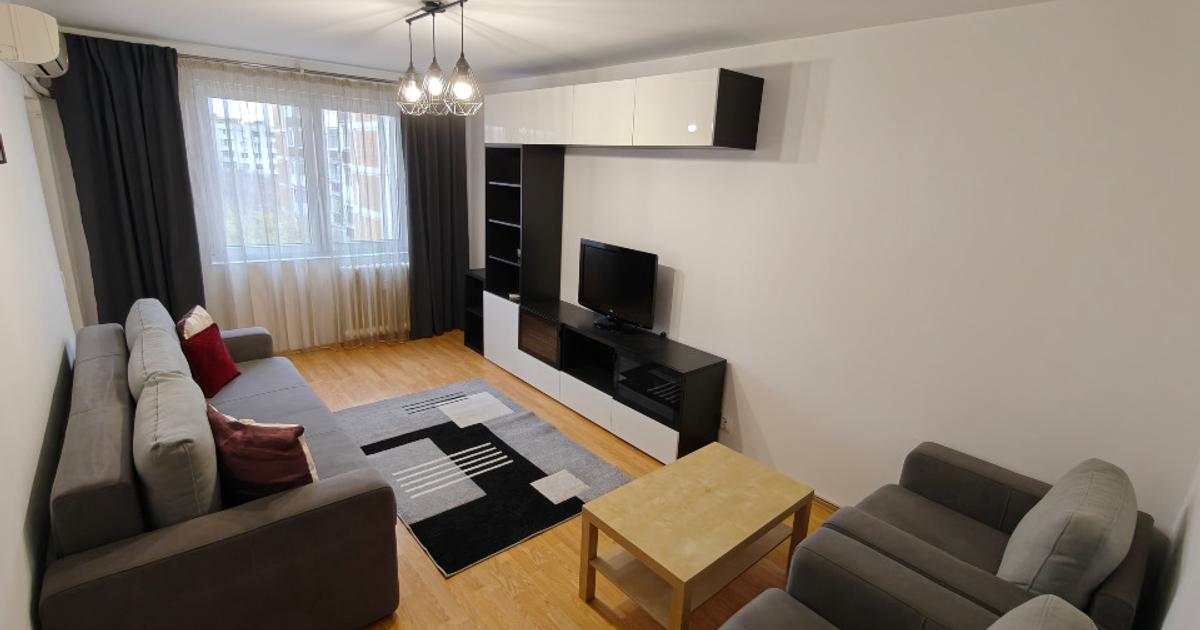 Inchiriez ap 2 camere confort 1, decomandat, bloc reabilitat, zona Teiul Doamnei