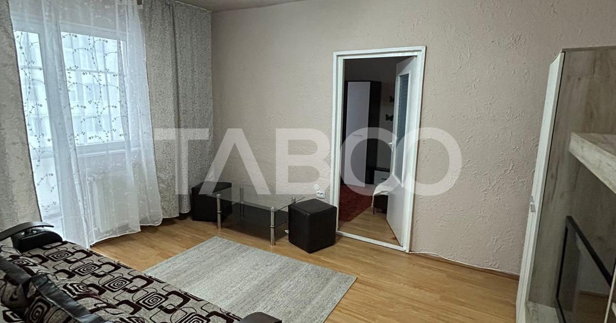 Apartament 2 camere de inchiriat balcon zona Rahovei Sibiu