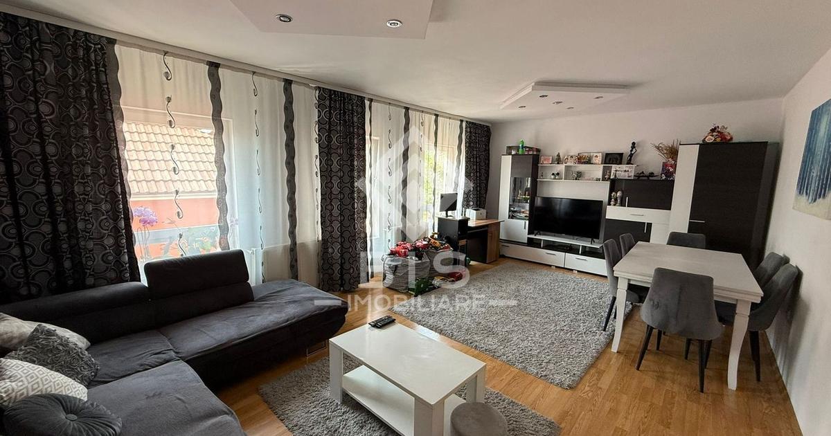 Apartament spațios cu 4 camere, 99 mp utili – George Enescu, Bistrița