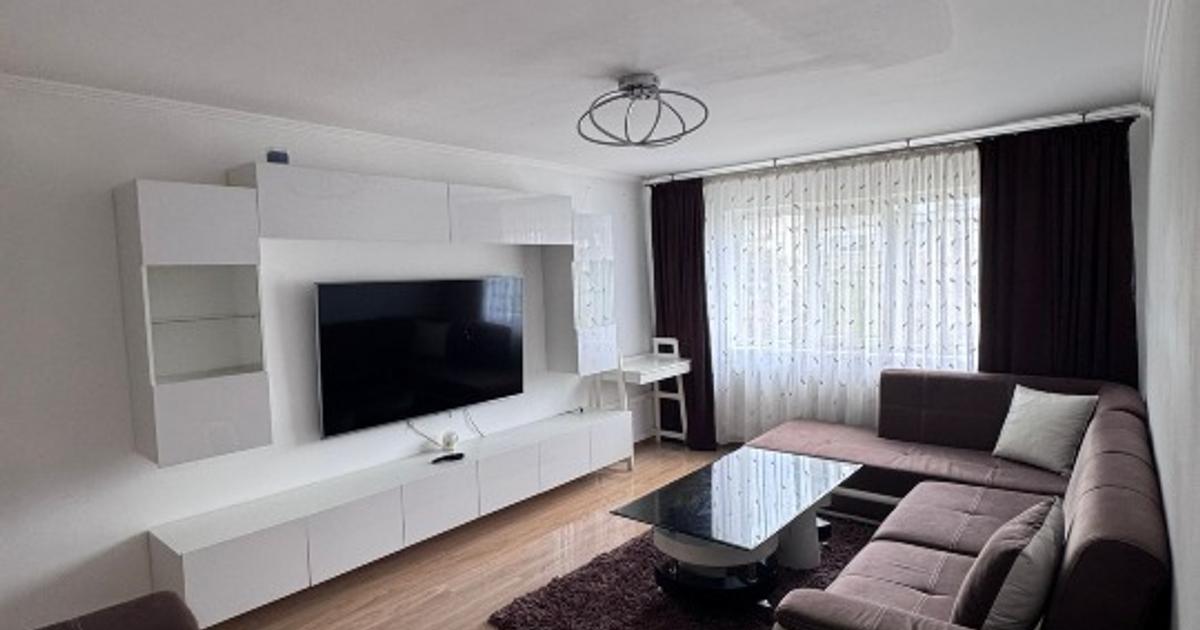 Vanzare apartament complet mobilat și utilat 3 camere rovine