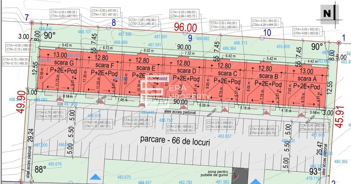 Apartament 3 camere | Etaj 1 | Bloc tip vilă | Cristian | Comision 0%