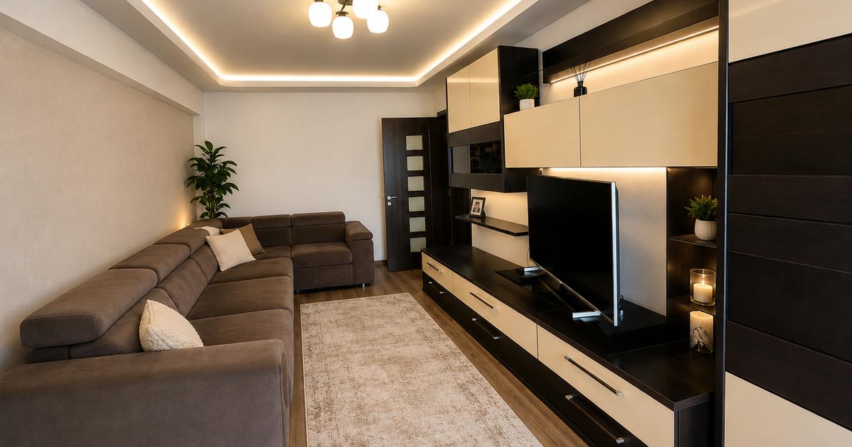 Vanzare apartament 2 camere decomandate renovat modern
