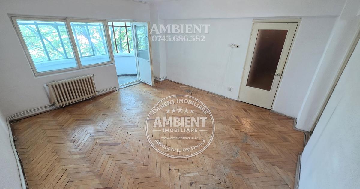 Apartament cu 2 camere, etaj 2, VASLUI - zona TRAIAN;