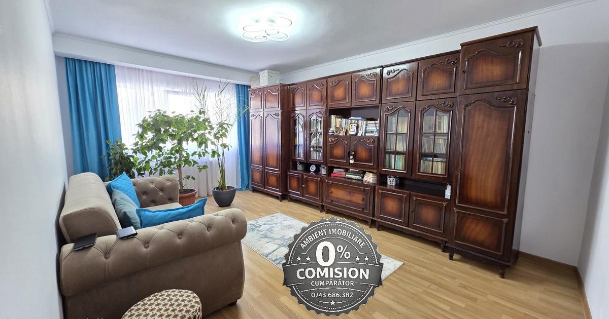 Apartament cu 2 camere, etaj 3, mobilat și utilat, zona TRAIAN - Crucea Gării;
