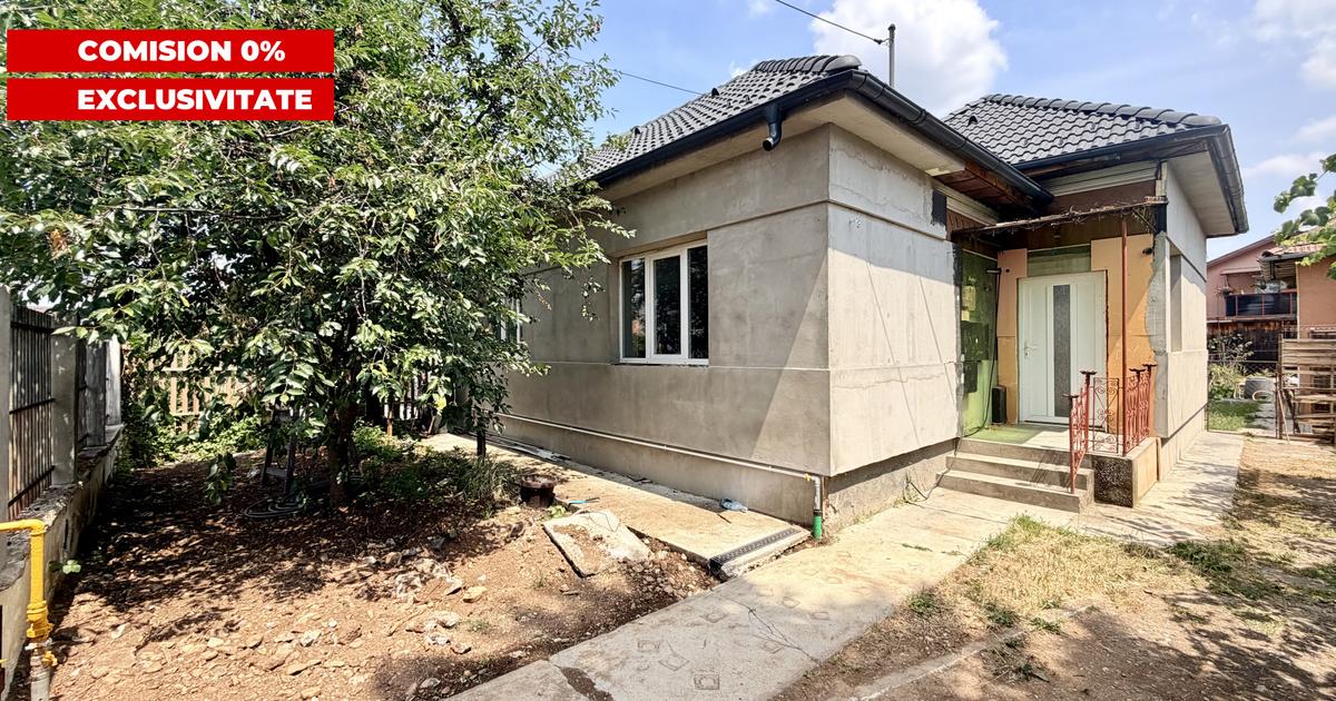 COMISION 0! Casa 3 camere,84 mp utili si teren 380mp zona Pod Ira Someseni