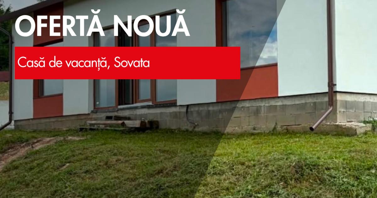 CASĂ DE VACANȚĂ DE VÂNZARE