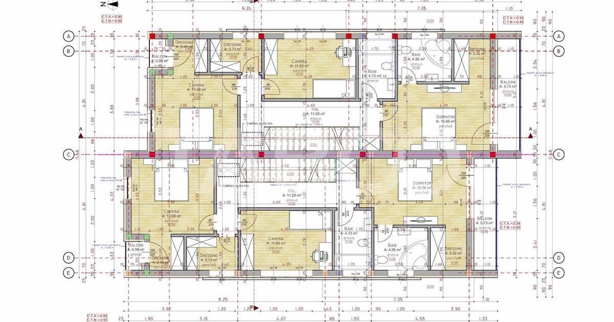 Duplex la cheie de vanzare Comision 0% in zona Europa cu teren 310 mp
