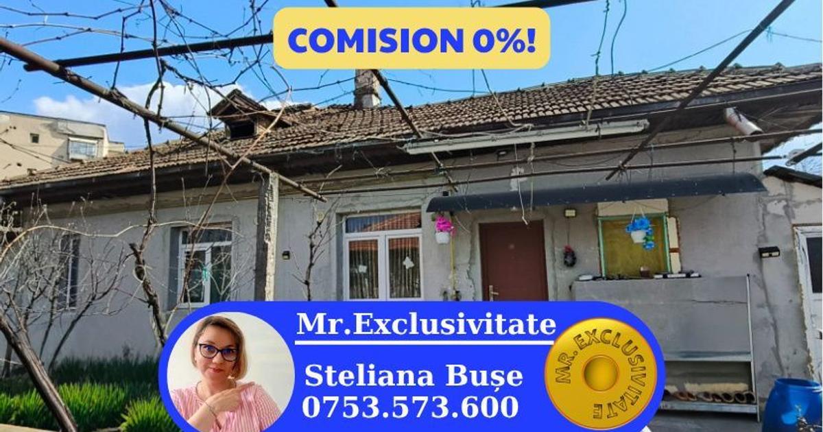 Casă de vânzare în zona 1 Mai – Târgu Jiu | Comision 0%  cumpărător