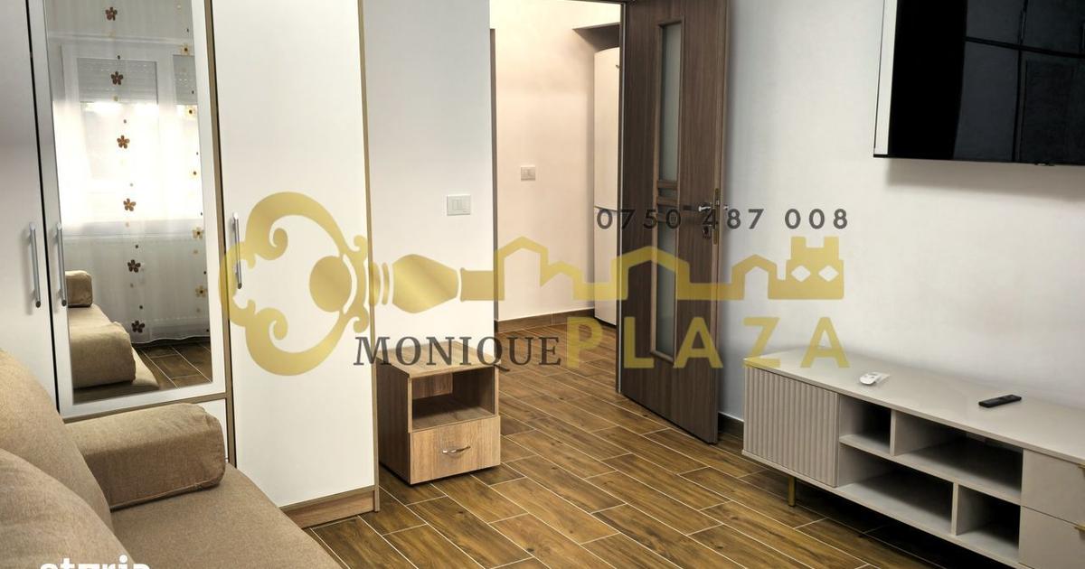 Garsonieră modernă | Complet mobilată | Zona linistita |
