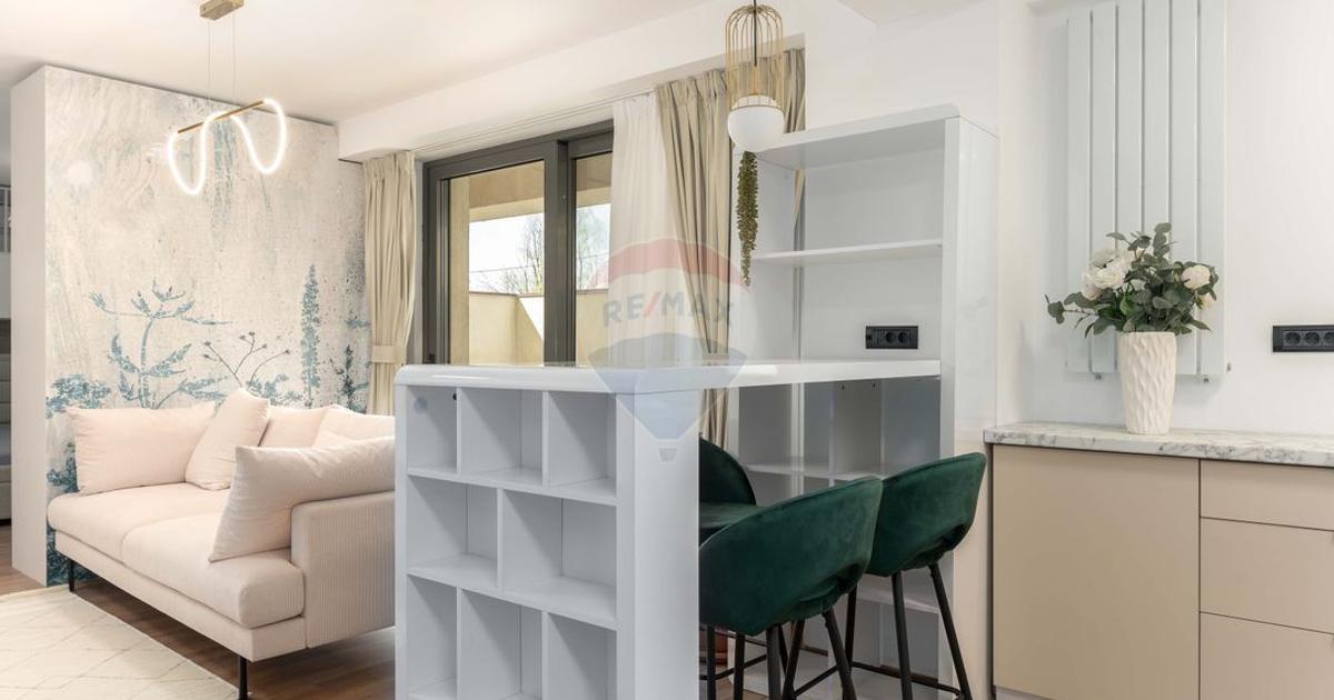 Apartament 2 camere tip studio cu terasă generoasă 50 mp prima locuire