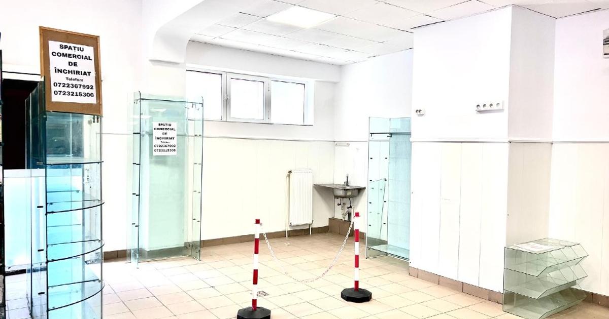Spațiu comercial 25 mp – Complex Romal Câmpina – vad excelent