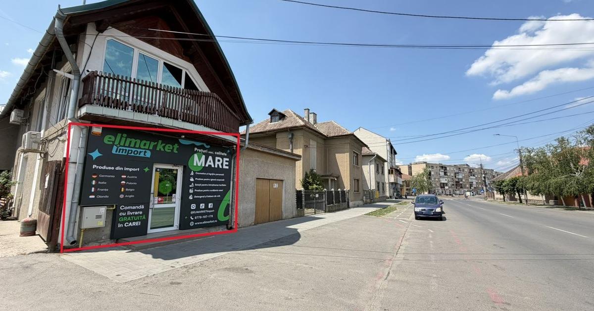 Inchiriere Spațiu Comercial 55 mp - Str. C.A.Române, Zona Ludy – Carei
