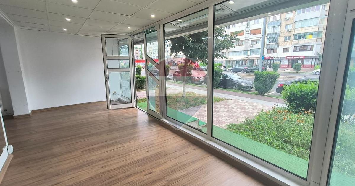 Spațiu comercial de închiriat stradal în zona Mașniță-Galați