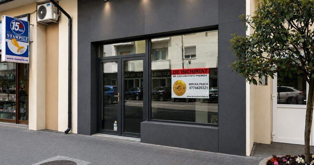 De Închiriat Spațiu Comercial Central