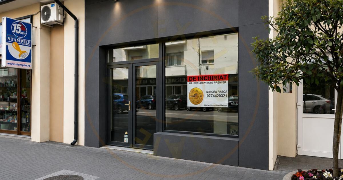 De Închiriat Spațiu Comercial Central