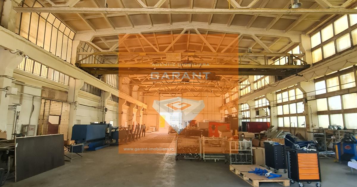 Hala Maracineni, distributie, productie, S=900 mp, pod rulant