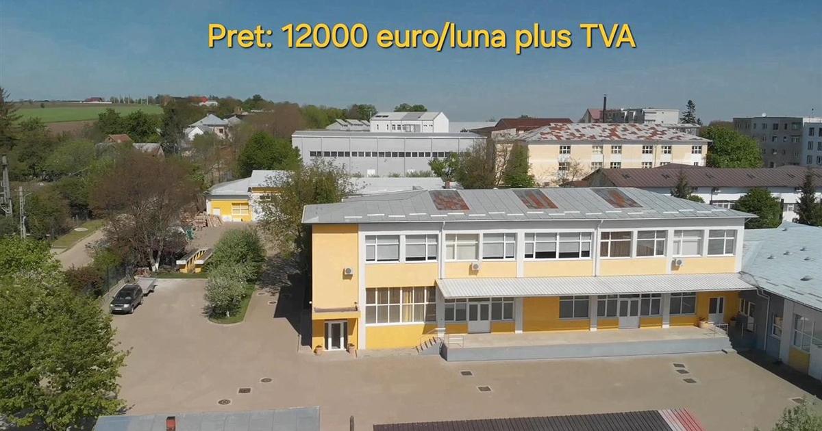 Cladire Fabrica 5000 mp de Inchiriat Oras Siret Suceava