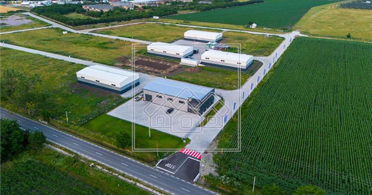 Hala industriala de inchiriat 528 mp, pe un teren de 1738mp| Acces TIR